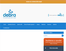 Tablet Screenshot of debracolombia.org